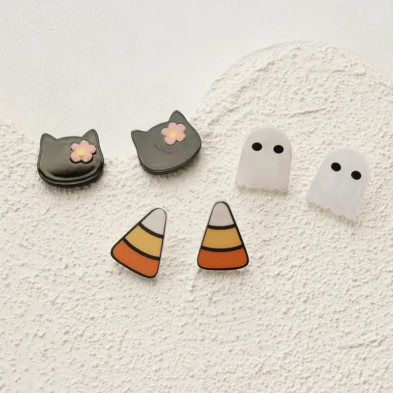 Halloween Cutesy Triple Earring Set