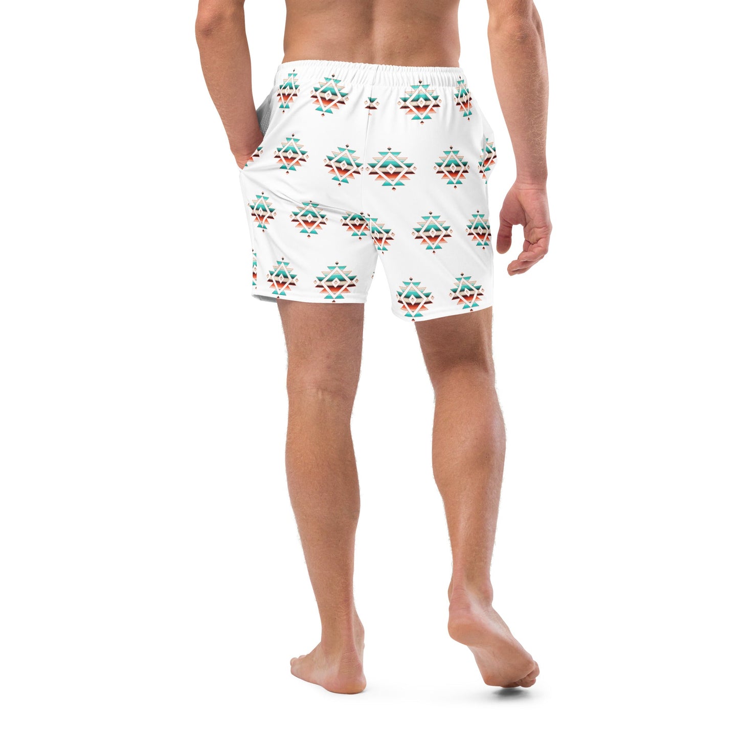 Baha Ranch Yeehaw Sedona Aztec Men's Swim Trunks