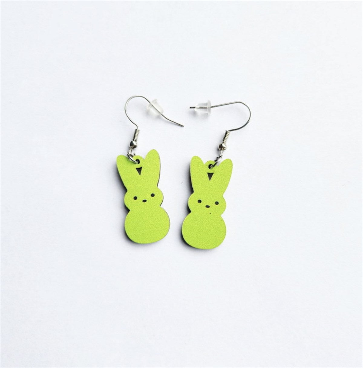 Hanging Fun Colored Bunny Earrings