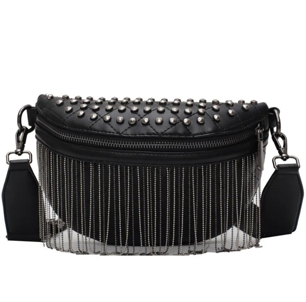 Party Time Zipper Fanny Pack Cross Body