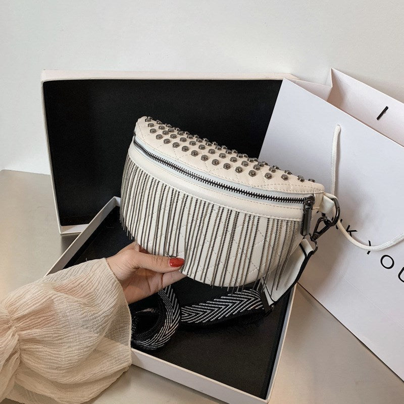 Party Time Zipper Fanny Pack Cross Body