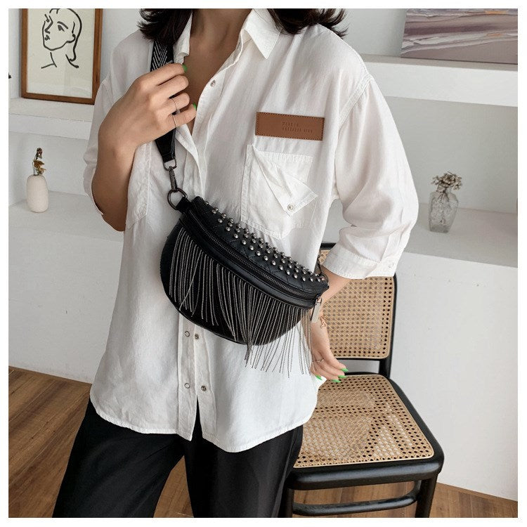 Party Time Zipper Fanny Pack Cross Body