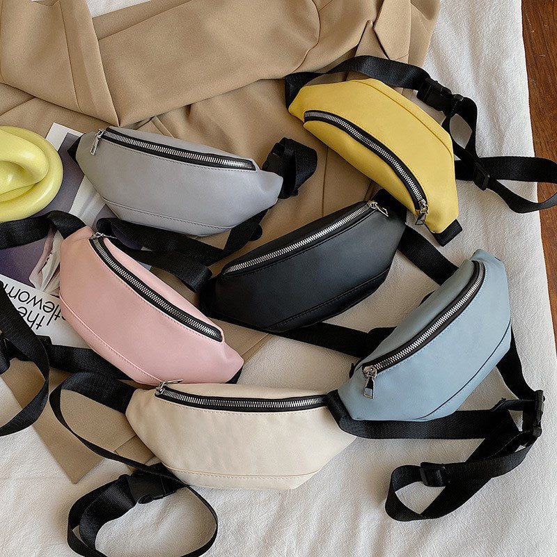 Let's Be Chic Zipper Fanny Pack