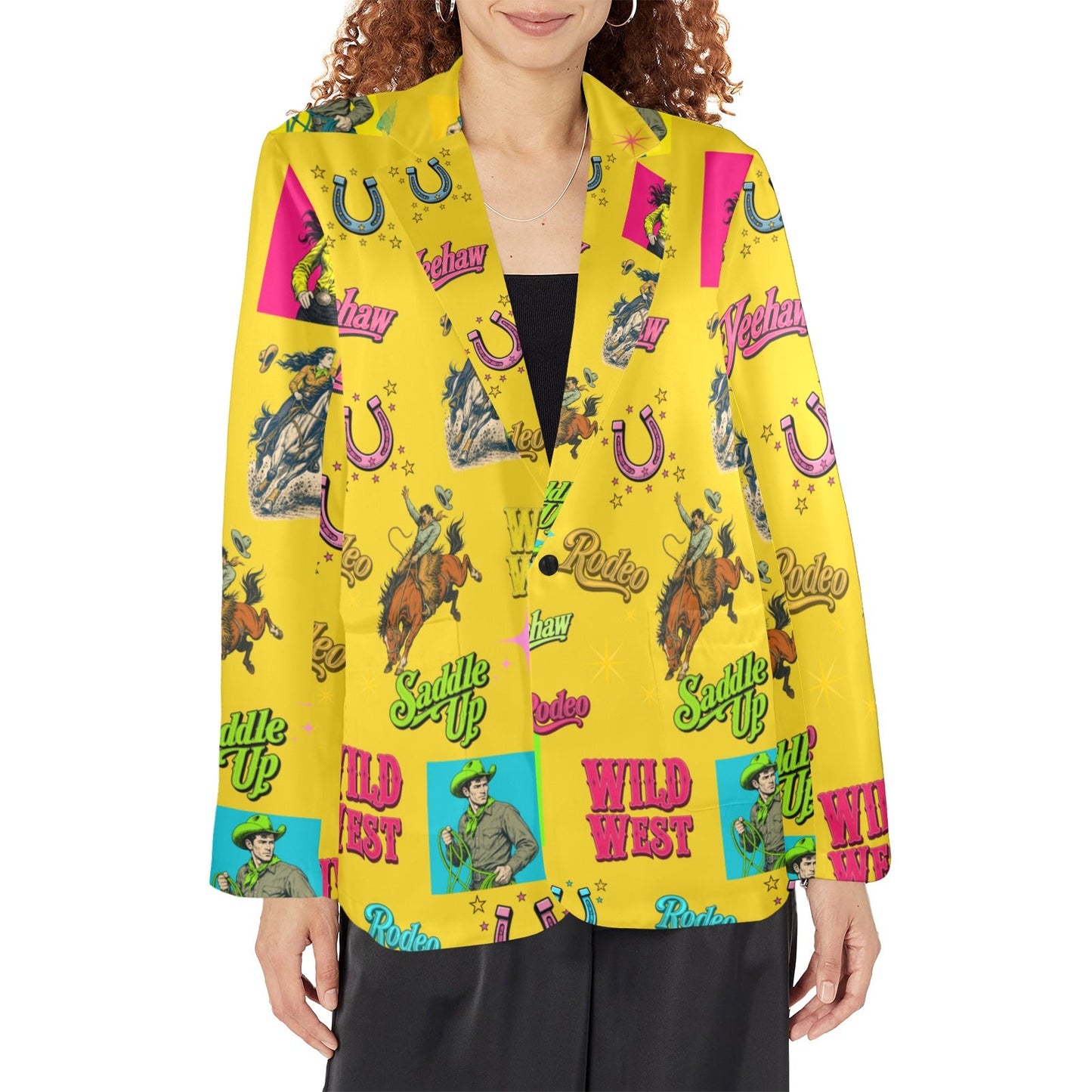 Baha Ranch The Last Roundup Blazer in Mustard