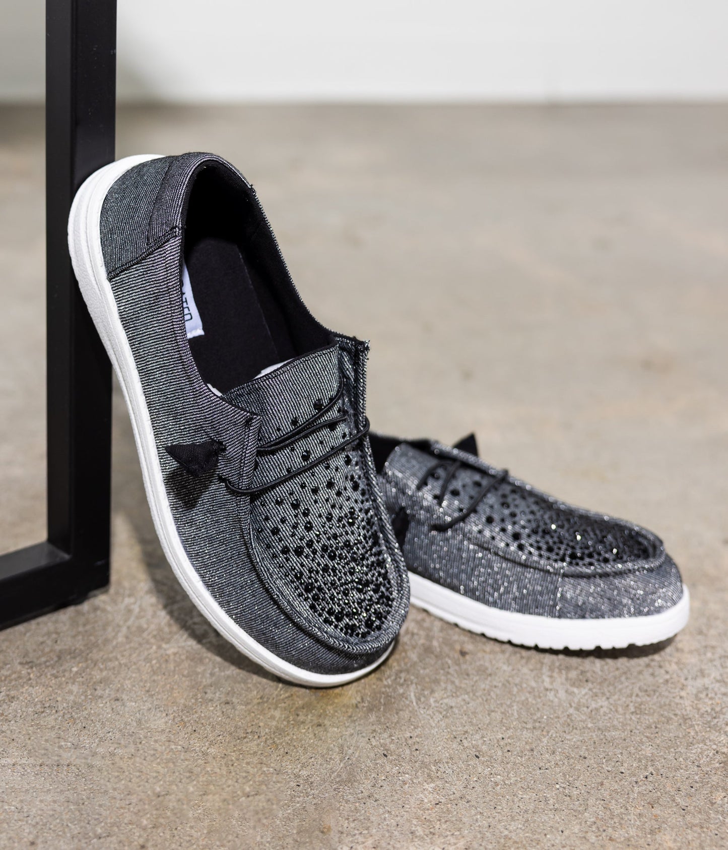 Maco Water Drop Sneaker in Black by Not Rated