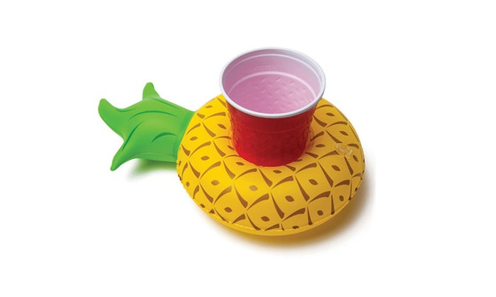 Pineapple, Lime and Watermelon Drink Holder Inflatable Float