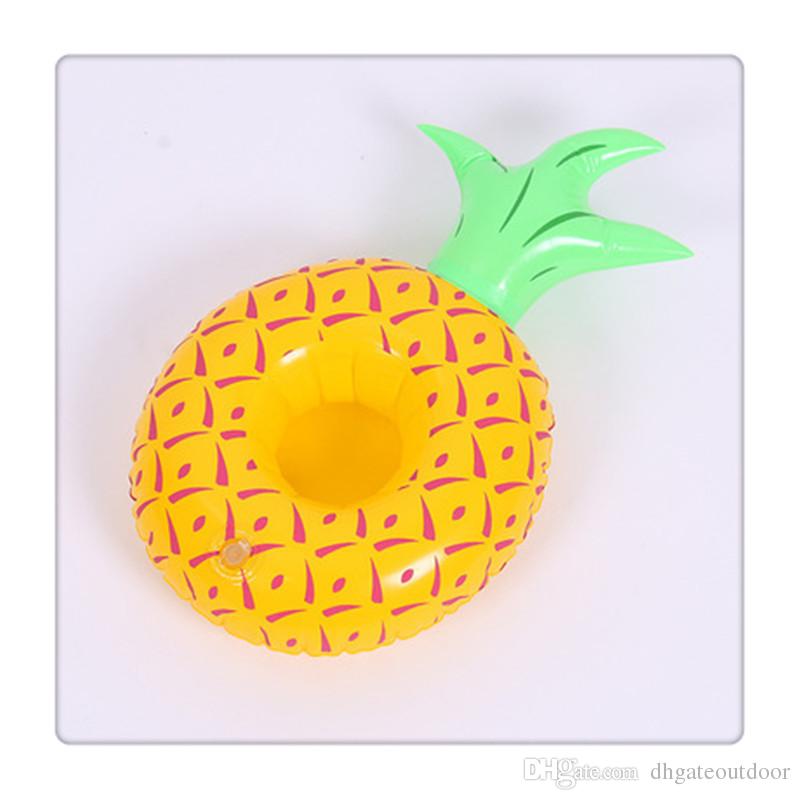 Pineapple, Lime and Watermelon Drink Holder Inflatable Float