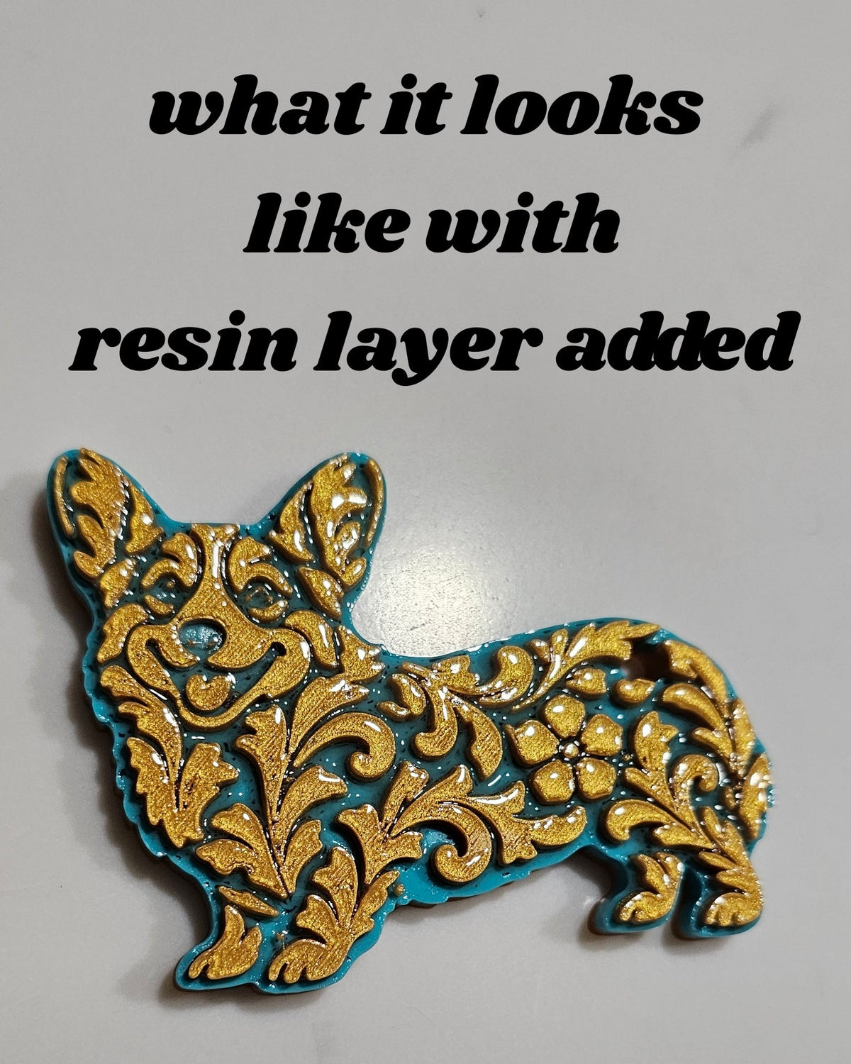 3D Print Yorkie Tooled Keychain Made in America