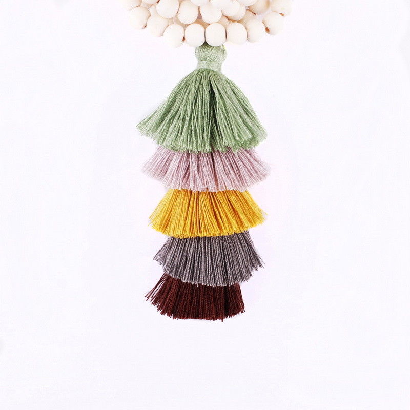 Beaded Tassel Spring Long Necklaces