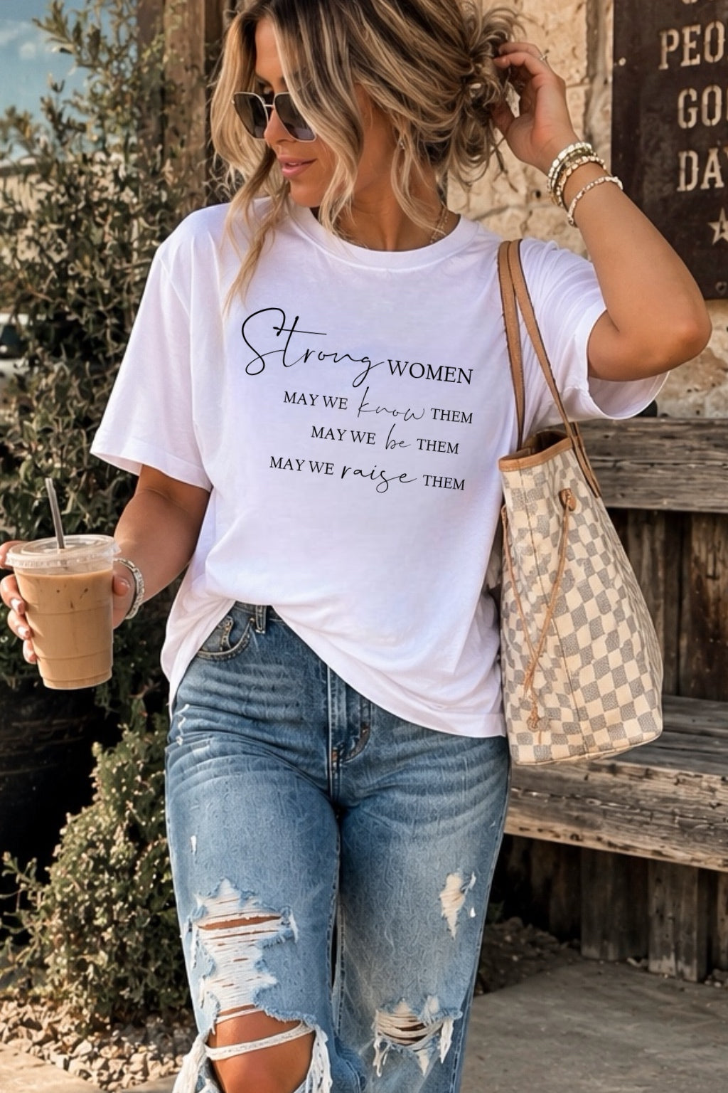 Strong Women May We Know Them Graphic Shirt